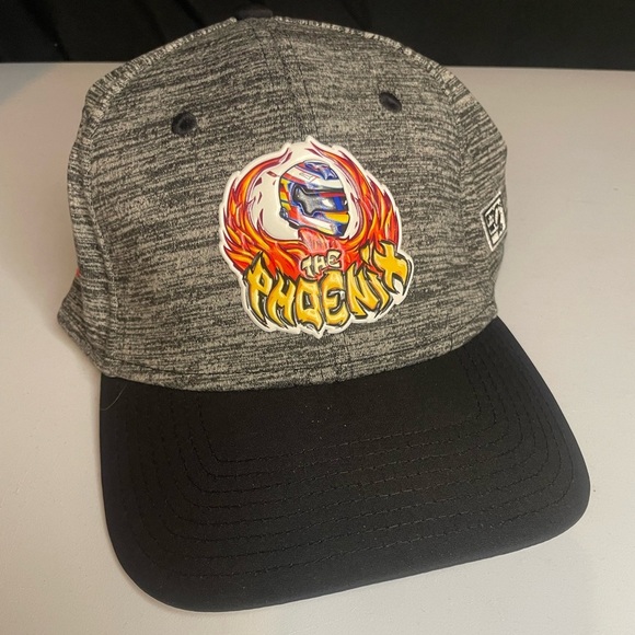 Gray and Black Phoenix Logo Cap - Picture 1 of 6